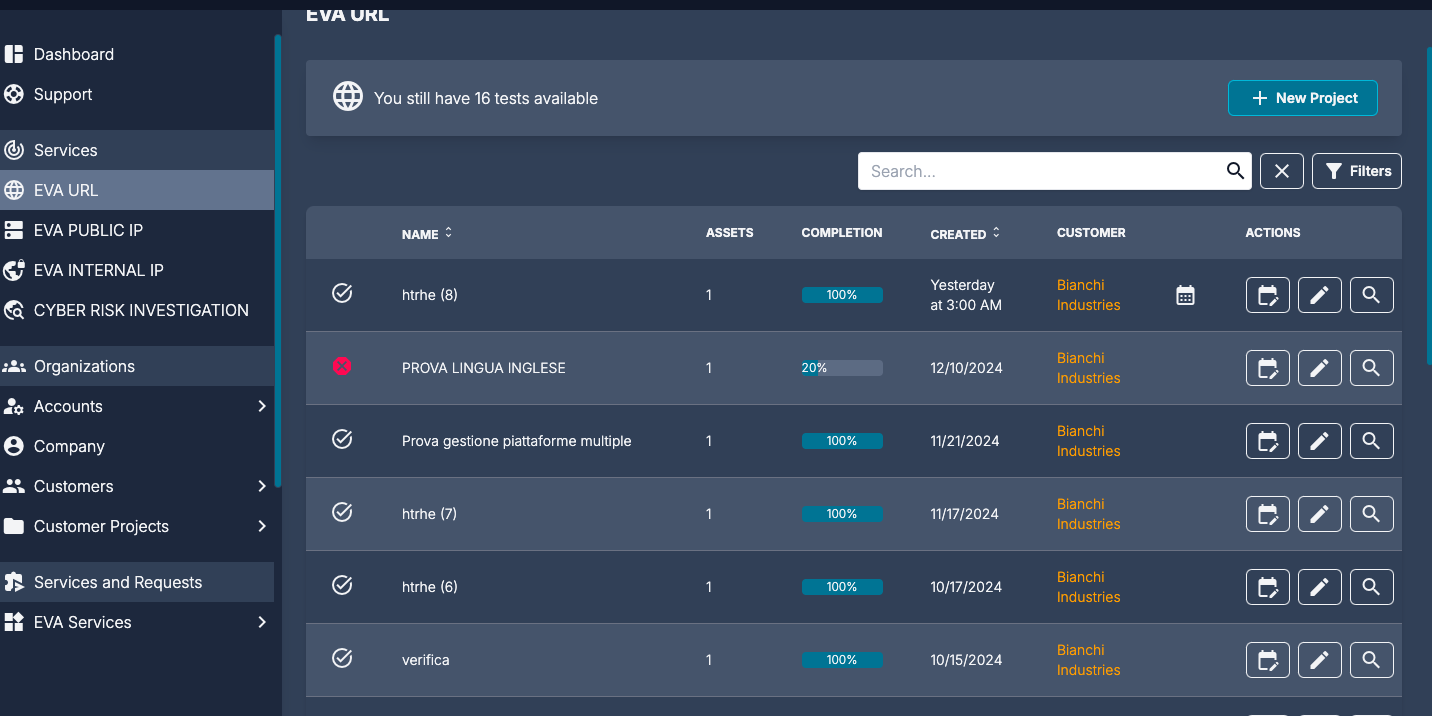screenshot of CyLock EVA